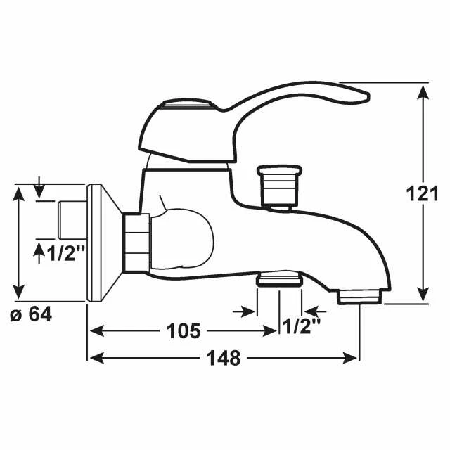 CORNAT Bade-Einhebelmischer LUCA – Bild 2