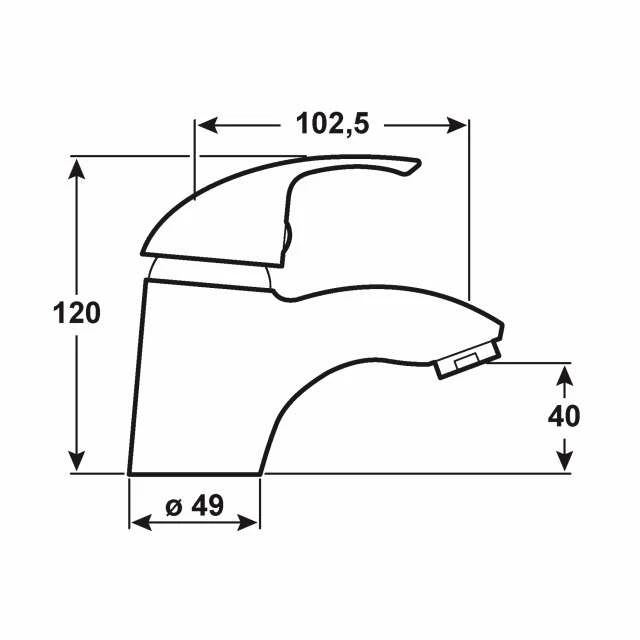 CORNAT Waschtisch-Einhebelmischer MATEO – Bild 2