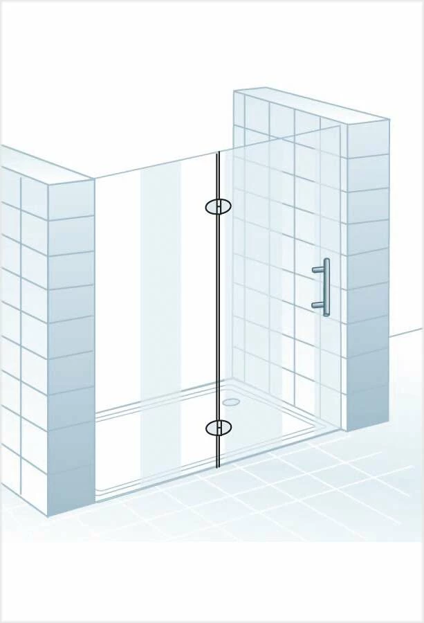 Schulte MasterClass Drehtür An Nebenteil In Nische – Bild 2