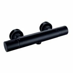 Dusar Duscharmatur Duschthermostat Slim Neo 5 Black Schwarz Matt Mit Cool Touch Technologie