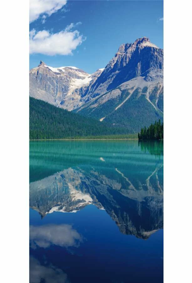 Duschmeister Duschrückwand Motiv Set Bergsee – Bild 3