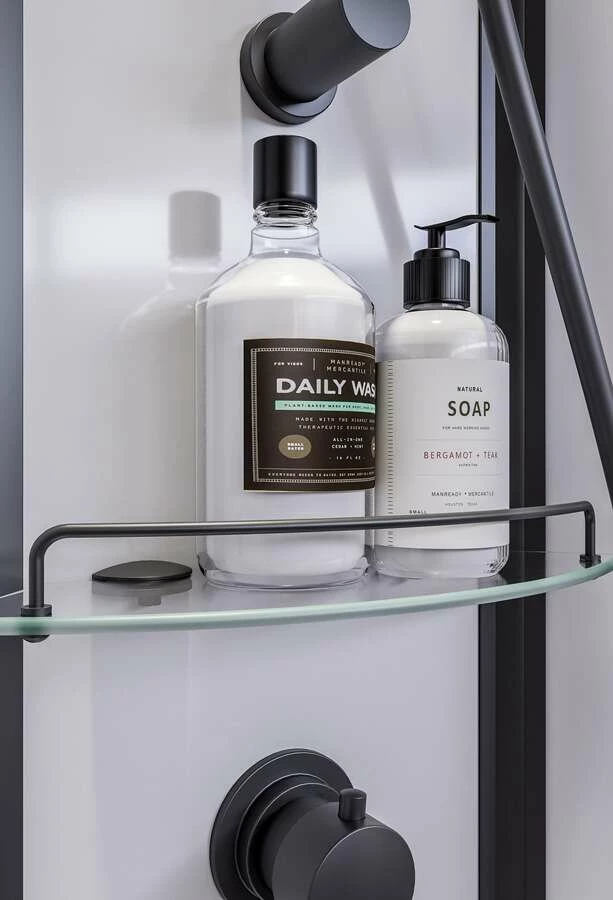 Breuer Komplettdusche Schiebetür Mit Seitenwand BR100 800 X 1200 Anschlag Rechts – Bild 3