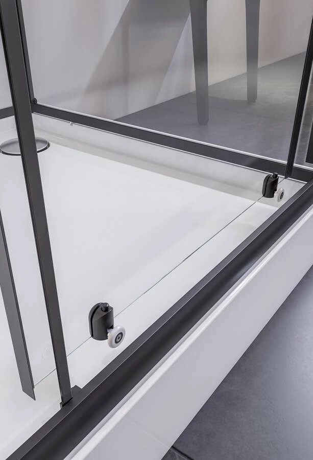 Breuer Komplettdusche Schiebetür Mit Seitenwand BR100 900 X 1200 Anschlag Rechts – Bild 4