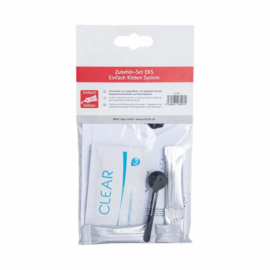 4x Schulte Kleber K600 Einfach Kleben System Für Alexa Style 2.0 Drehtür – Bild 2