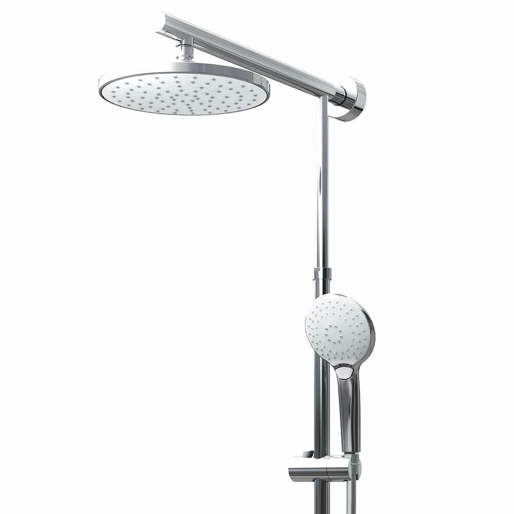 Schulte Duschmaster Classic Rain Rund Mit Umsteller White Style – Bild 2