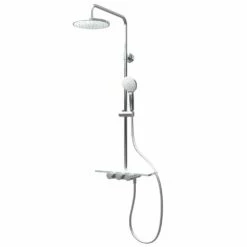 Schulte Duschmaster Modern Rain III Mit Thermostat Und Ablage White Style