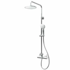 Schulte Duschmaster Modern Rain III Mit Einhebelmischer White Style