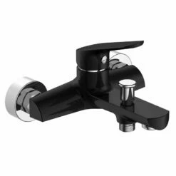 Duschmeister Sano 104 Badewannen Armatur Schwarz