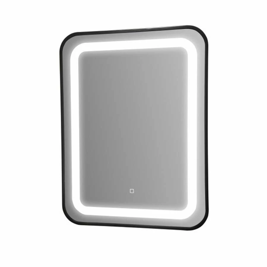 Duschmeister Sano 121 Leuchtspiegel Schwarz 60 X 80 Cm