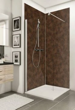 Schulte Decodesign Duschrückwand Dekor Metall, Rosteffekt