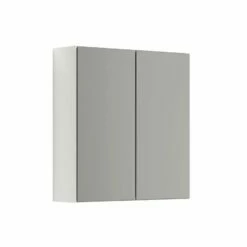 Dansani Spiegelschrank 60 Cm In Dekor Weiß Hochglanz Vormontiert