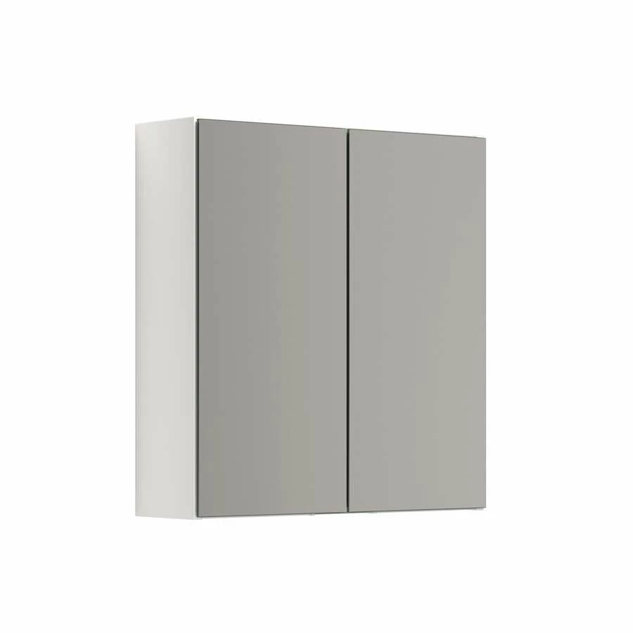 Dansani Spiegelschrank 60 Cm In Dekor Weiß Hochglanz Vormontiert