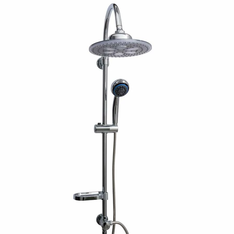 Duschmeister LED-Überkopfbrauseset Sano 167