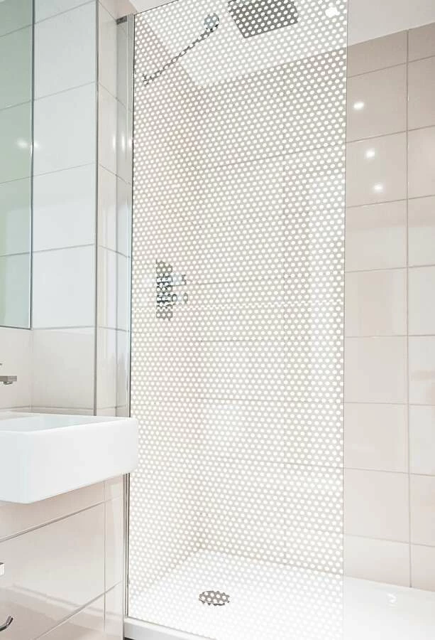 Duschmeister Duschkabinen-Folie Motiv Punkte 60x100 Cm – Bild 3