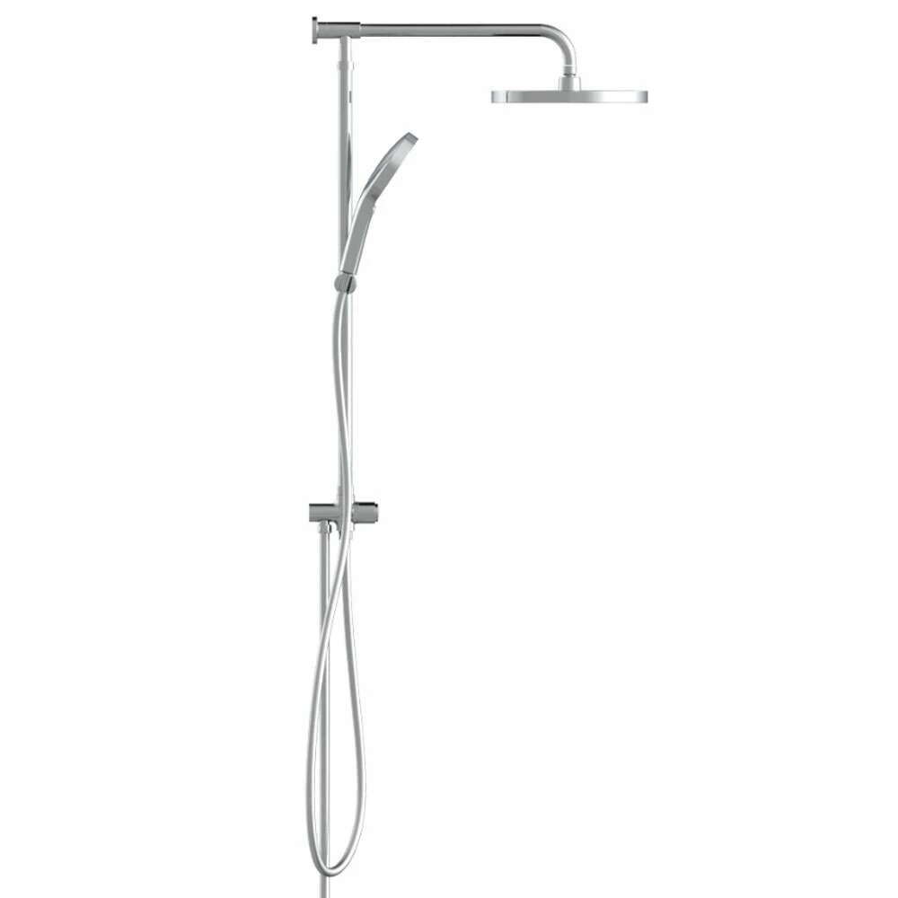 Schütte Überkopfbrauseset Samoa Rain Mit Regendusche Chrom-anthrazit – Bild 2