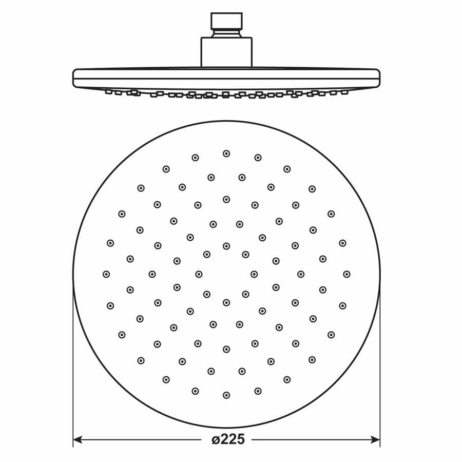 CORNAT Kopfbrause Rund CLASSIC 402 – Bild 3