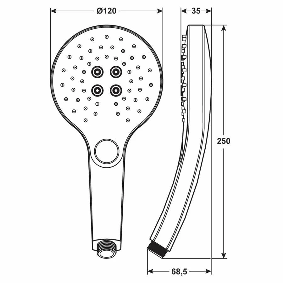 CORNAT Handbrause TERAMO – Bild 4