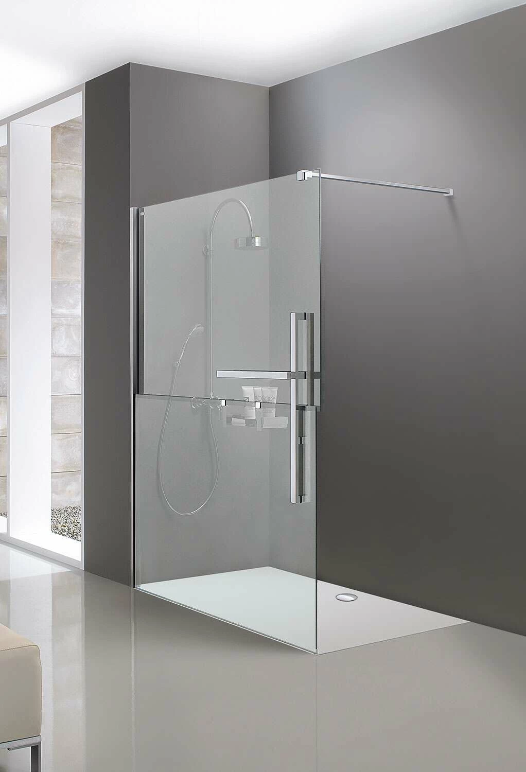 HĂŒppe Duplo Pure Walk In ESG Klar / Chrom