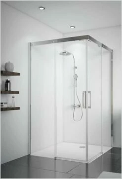 Breuer PANORAMA Eckeinstieg Mit Schiebetüren 4-teilig 8 Mm