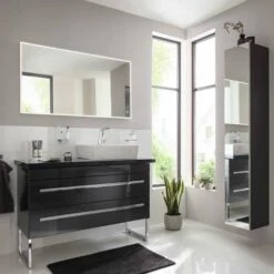 Lanzet Badmöbel-Komplett-Set 122 Cm Grafit