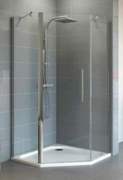 Schulte Alexa Style 2.0 Fünfeckdusche 3-teilig / 4-teilig