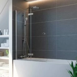 Breuer PANORAMA Drehfalttür 2-teilig Für Badewanne