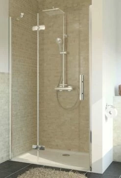 Breuer AVANTA Drehtür Mit Festteil Für Nische 8 Mm