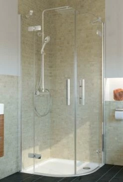 Breuer AVANTA Runddusche Mit Drehtüren 4-teilig 8 Mm