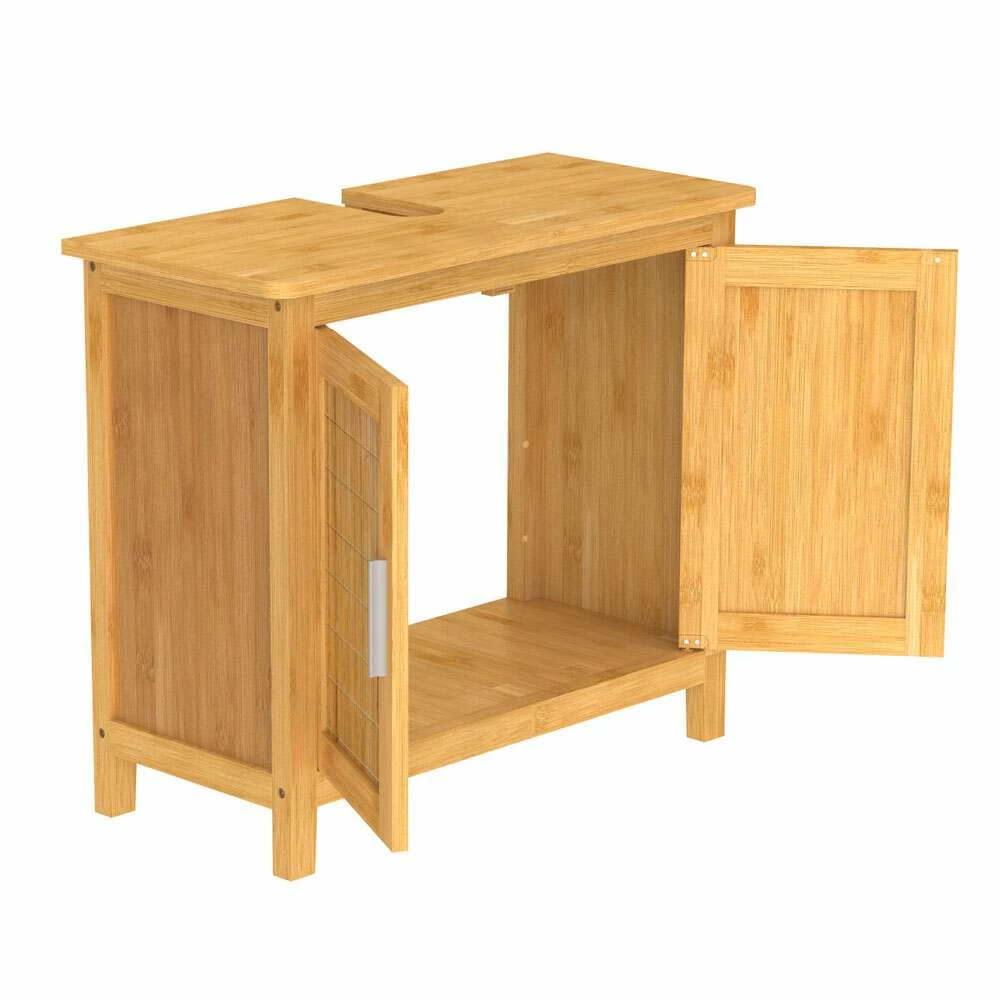 Eisl Bambus Waschtischunterschrank Badschrank – Bild 3