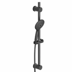 Schütte Brausestangenset RAVEN Schwarz Matt Stangenlänge 70 Cm