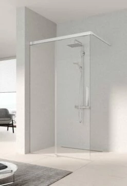 Kermi Nica Walk-In Mit Schiebetür Ohne Wandprofil
