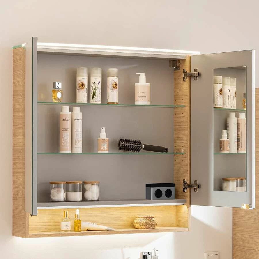 Fackelmann B.Style LED-Spiegelschrank 80 Cm – Bild 4