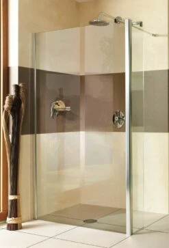 Breuer Duschwand Entra Walk In Freistehend Mit Festem Element