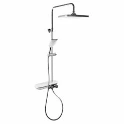 CORNAT GREAT Duschsystem Mit Glasablage