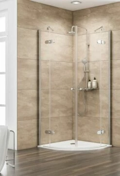 Schulte MasterClass Komplett-Set Runddusche Inklusive Duschwanne 90