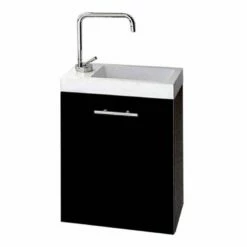 Duschmeister Unterschrank 40 Cm Schwarz Sano 359