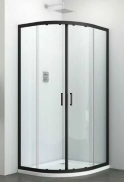 Duschmeister Runddusche 90 Schwarz Sano 373