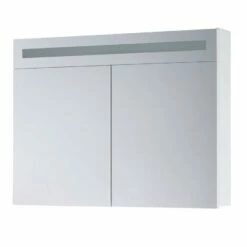 Duschmeister Spiegelschrank 90 Weiss Sano 374
