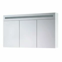 Duschmeister Spiegelschrank 120 Weiss Sano 376