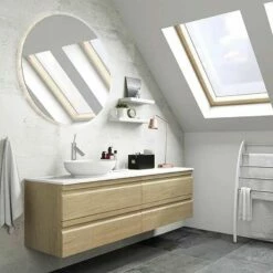 Dansani Delta Spiegel Rund Mit LED-Beleuchtung 75 Cm