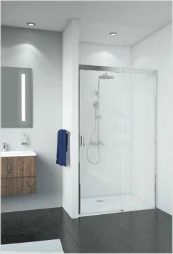 Breuer PANORAMA Schiebetür Soft & Silent 2-teilig Für Nische 8 Mm