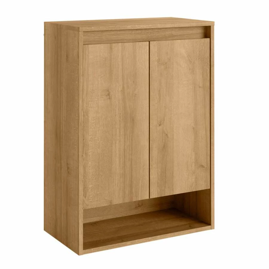 Fackelmann Midischrank Natura Asteiche 2T 60 Cm