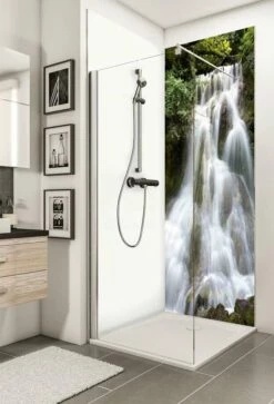 Schulte Decodesign Duschrückwand Foto Wasserfall