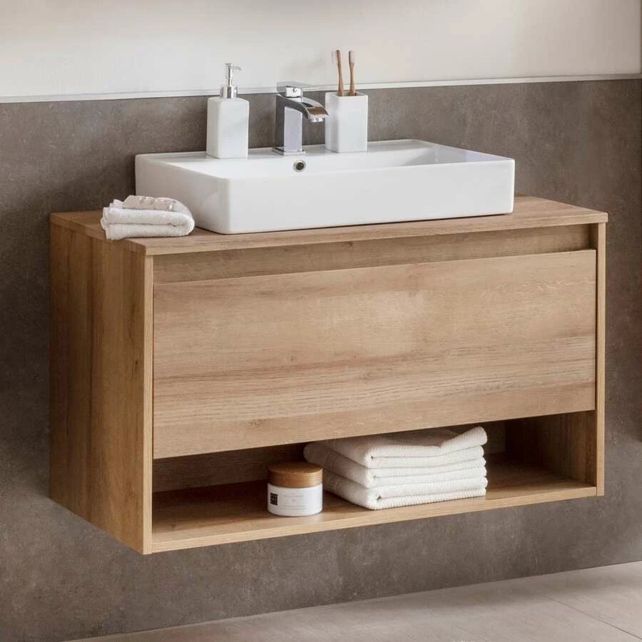 Fackelmann WTU Natura 93 Cm Mit Aufsatzbecken 61 Cm