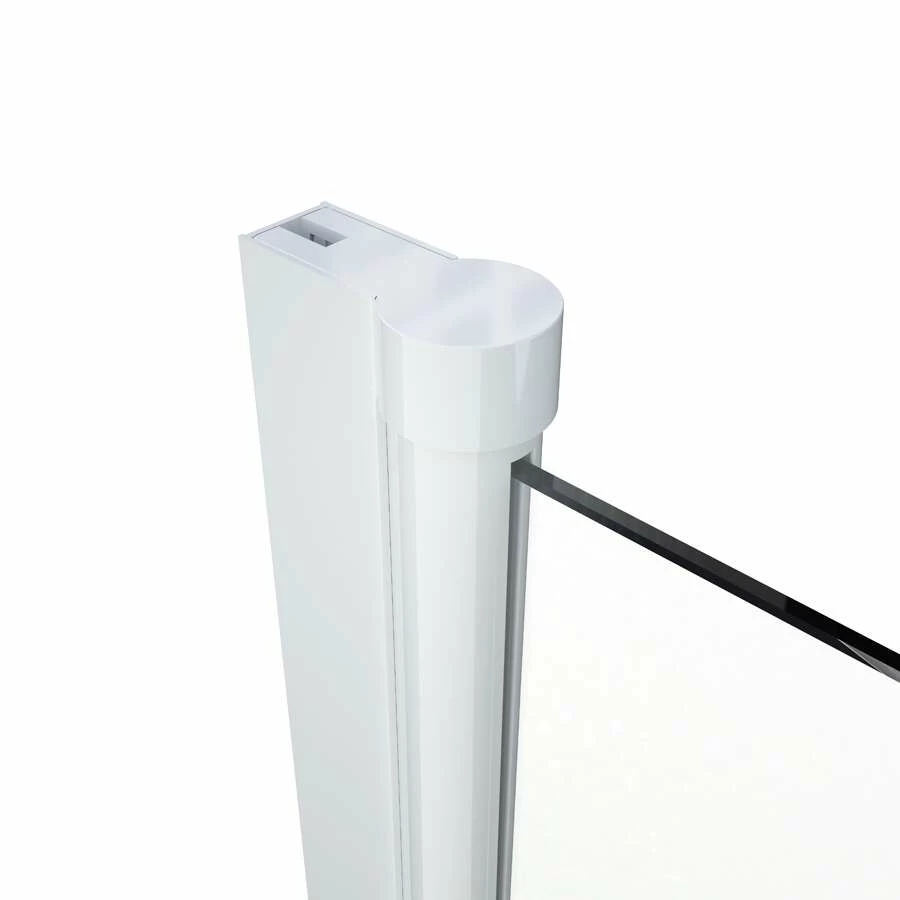 Duschmeister Badewannenfaltwand Max F 9 Weiße Streifen 125 X 140 Cm – Bild 3