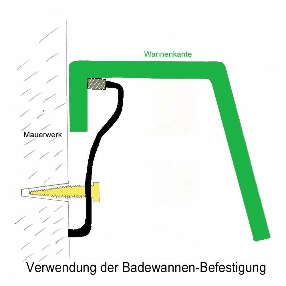 Ottofond Eckbadewanne Cascade 140 X 140 – Bild 5