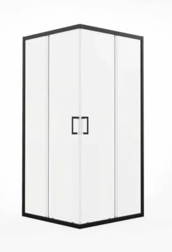 Duschmeister Eckdusche Max F 27 Schwarz 90 X 90 X 200 Cm