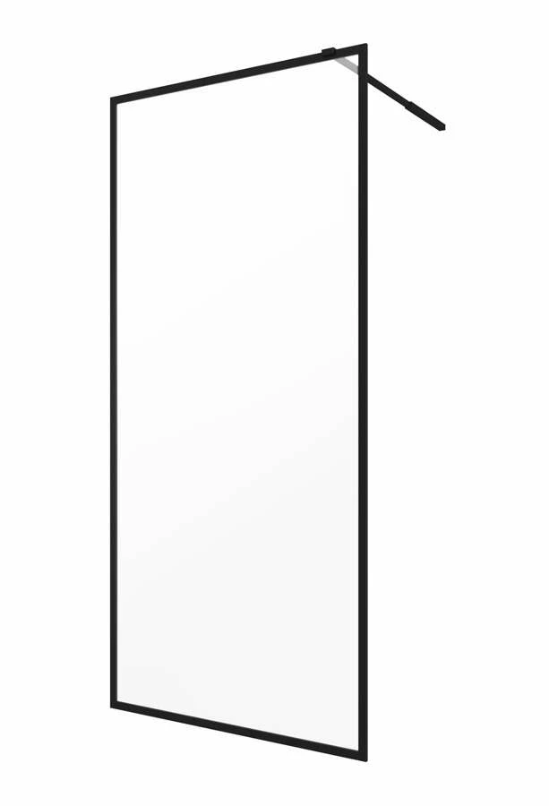 Duschmeister Walk In Max F 31 Schwarz 90 X 200 Cm – Bild 2