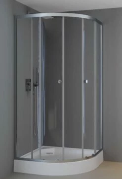 Duschmeister Runddusche Set Max F 51 Chrom 90 X 90 X 200 Cm