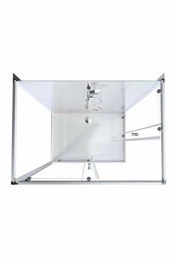 Komplettdusche Duschmeister Max F 79 Eckeinstieg Chrom 110 X 80 X 200 Cm – Bild 3